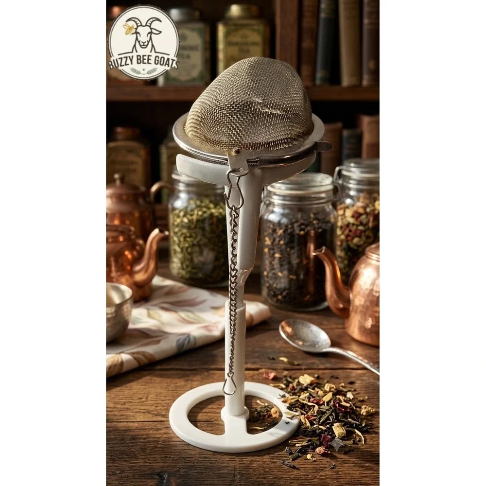 Stainless Steel Mesh Tea Infuser Ballwith Squeeze Handle